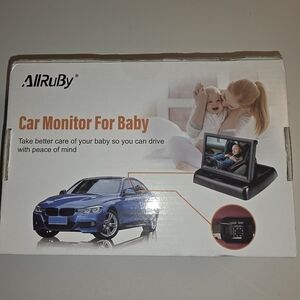 Allruby Black Vehicle Baby Camera
